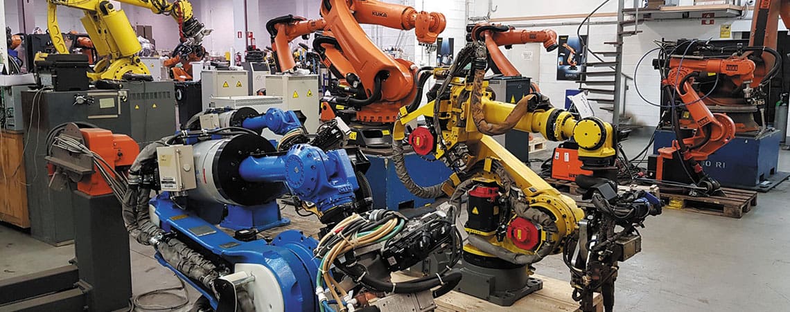 Used industrial robots